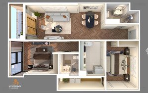 chỉ 1,25 tỷ sở hữu căn hộ 2 phòng ngủ newtown diamond đà nẵng mặt biển rẻ nhất thị trường