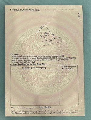 cần bán gấp lô đất đẹp tại làng nghề phùng xá, mỹ đức pháp lý rõ ràng, sang tên ngay