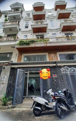 bán nhà hxh - nguyễn văn dung - giá nhỉnh 8 tỷ - dt 43m2 nhà mới 5 tầng btct - full nội thất