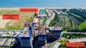 độc quyền căn hộ đẹp 2pn + 2wc tại newtown diamond đà nẵng, 4,489 tỷ, 82,33m2 rẻ hơn giá cđt 500tr