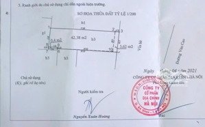 chính chủ bán nhà mặt phố văn cao, vỉa hè rộng, sổ đỏ chính chủ dt 46.4m2 mặt tiền 3.62m