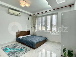 studio full nội thất cửa sổ lớn có thang máy sát chợ bình tiên - chợ bình tây - mega bình phú