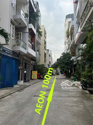 bán nhà 125m2, 2 tầng - bờ bao tân thắng, sát aeon tân phú - giá chỉ 7.9 tỷ