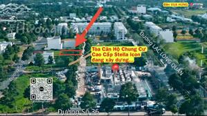 2,9 tỷ - BÁN NỀN 125m2 Block L44, ĐƯỜNG SỐ 10, KHU STELLA MEGA CITY - xéo Khu Căn Hộ Chung Cư Stella Icon