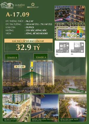 BDS HVL [NC] CĂN DUPLEX SIÊU HOT CỦA LUMIERE MIDTOWN Q2