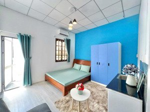 studio ban công full tiện nghi ngay ngã 4 hàng xanh, đh gtvt..