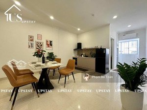 căn hộ 1pn ban công cao cấp đủ nội thất. thang máy/giặt riêng rộng 60m2. gần cầu thị nghè, quận 1