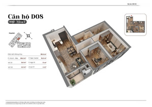 cần bán căn 2pn dt 65,5m2 kepler tower, giá 6ty850 bao phí toàn bộ view mát nhận nhà t9/2026