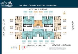 Bán căn hộ biển độc quyền 2PN Newtown Diamond Đà Nẵng chỉ 5.3 tỷ