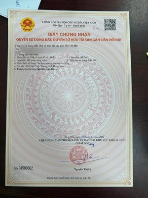 90,5m2 tại tân dân khoái châu nay là triệu việt vương - hưng yên đất full thổ cư, đường ô tô vào