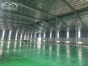 CHO THUÊ KHO XƯỞNG ĐẸP NỀN EPOXY KCN ĐỨC HÒA, LONG AN 4000M2 GIÁ 200TR- PCCC TỰ ĐỘNG