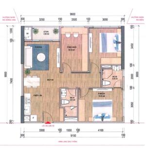 Hot! Căn hộ 2PN +1 cạnh siêu thị Vincome, kết nối bãi tẵm Mỹ Khê 500m chỉ 5,418 tỷ