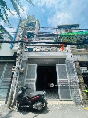 cho thuê nhà hxh đường nguyễn văn công, p3, gần ngã 5 chuồng chó