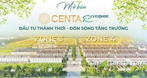 hot quỹ căn vip nhất centa riverside giá gốc cđt chỗ trợ 0% lãi suất 18t ck 10% tặng 24t phí dv.