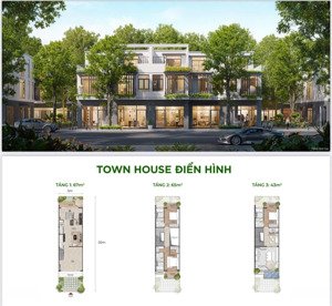bán townhouse 2 mặt tiền, giá siêu tốt, 1 trệt 3 lầu, bank hỗ trợ 70%