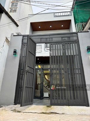 nhà 1 trệt 1 lầu 4x16.5m, hẻm song hành quốc lộ 22 vào 69m, gần nhà thờ mỹ hoà xã trung chánh