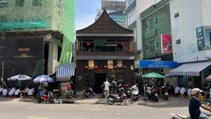 nhà ngang 6m góc 2 mặt tiền bùi thị xuân, phạm ngũ lão, quận 1