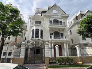 vip! bán biệt thự mới khu compound vip nhất thạnh mỹ lợi, q2, dt: 15x20m - 3 tầng, giá 66 tỷ