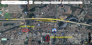 bán đất bách khoa, mặt tiền đường song hành cao tốc, 643m2 - 19,5x35, giá bán 35 tỷ