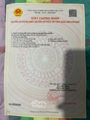 siêu phẩm đất thổ cư full ngay mặt tiền ấp mỹ thạnh bắc, đức huệ, long an- giá tốt chỉ 1.5 tỷ