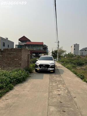 Đất thổ cư tổ 9 thị trấn Quang Minh Mê Linh Hà nội, mặt tiền 16 m nở hậu sâu 18 m đường ô tô 4m