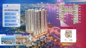 độc quyền, duy nhất căn góc 2 phòng ngủ, căn hộ peninsula đà nẵng, sở hữu lâu dài