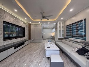 bán nhà kim giang gần the manor, 45m2 x 7 tầng thang máy, lô góc 2 thoáng, ô tô kinh doanh, 12,3 tỷ