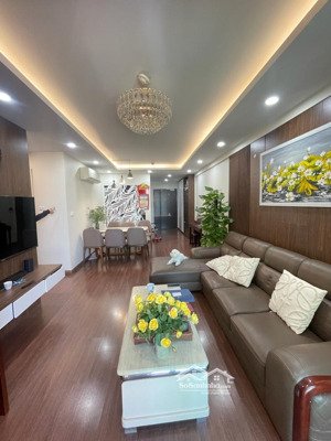 bán căn hộ mandarin garden 2 99 tân mai, diện tích 93m, 3pn, 2wc, lô góc,full nội thất, có slot oto