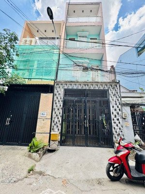 bán nhà đường mã lò hxh ngay chung cư lê thành (4m x 20m x 4 tầng) 7,4 tỷ tl