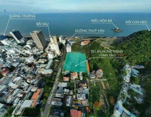 bán đất mt phan chu trinh vũng tàu (đường 36m) dt 480m2 phù hợp xây khách sạn cách biển 200m