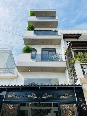 nhà phố phú nhuận giá 5,36 tỷ ngay hoàng văn thụ, phường 8 - dt: 63m2 - 3 lầu, 4pn, 5 wc - sổ sẵn