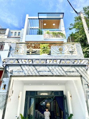 nhà 80m2 1/ thới an 16 - 4m x 20m đúc 1 trệt 2 lầu hxh tận nhà