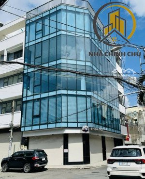 tòa nhà 2 mặt tiền khu bàu cát diện tích: 8x20m trệt 4 lầu cho thuê