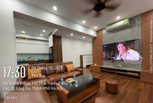 đẹp long lanh, bán căn hộ 115m2 3 phòng ngủ đầy đủ nội thất tại hà thành plaza 102 thái thịnh