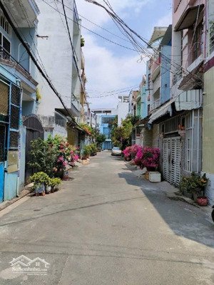 bán gấp nhà hẻm oto vườn lài, 73m2, 4*19, 4pn, giá 7ty5.