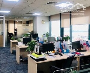 nhượng văn phòng 500m2 có cắt 150m2,200m2,300m2 sẵn nội thất đẹp tại nguyễn tuân, thanh xuân giá rẻ