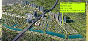 chiết khấu ngay 4 tỷ btsl a2bt09-02, dt 240m2 - mt 12m - ký trực tiếp cđt xuân cầu