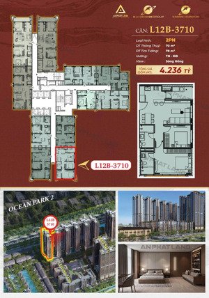 sở hữu căn góc tầng cao view sông hồng đẹp nhất dự án, giá rẻ bất ngờ | sunshine legend city