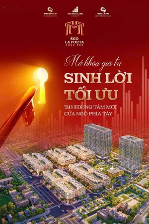 chiết khấu 12%/căn liền kề nhà phố tại sgo la porta phúc thọ - bank hỗ trợ 70%, lãi suất 0%