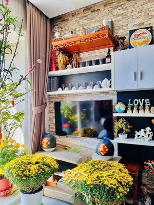 cho thuê 2pn2wc 75m2, full nội thất cc sunny phạm văn đồng,p3,gv,tầng thấp giá 14tr/tháng.