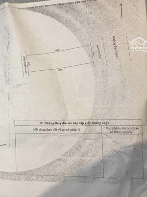 bán đất đường bàu tràm, 75m2 ngay đại học ngoại ngữ. phù hợp xây căn hộ, đầu tư, ở. chính chủ