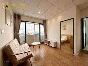 cho thuê căn hộ 2pn ban công ngay hoà bình, luỹ bán bích, gần đầm sen 