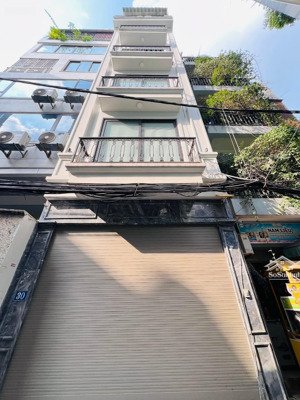 bán nhà phố trần thái tông, 43m 7 tầng thang máy, xây mới, ngõ nông, ô tô gần, full nội thất