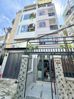 đường phan tây hồ, phường 7 - nhà đẹp 4tầng gần (3.3 x 12.5) nở 4.2m (5pn) hẻm 4m - giá 7.5tỷ