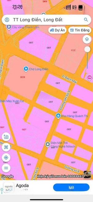 chủ ngộp bán gấn đất ngay chợ long điền - brvt