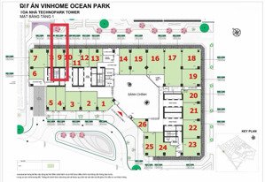 chính chủ cho thuê shophouse chân đế toà technopark