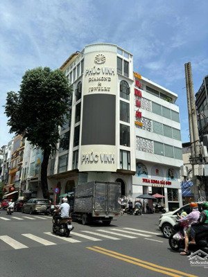 siêu vị trí ! góc 2 mặt tiền nguyễn tri phương. dt: 8 x 18m - hầm 7 tầng - hđt: 145tr. giá 43.6 tỷ