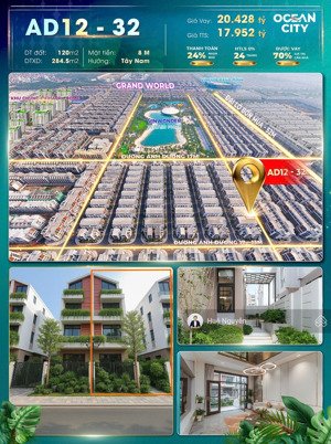 siêu phẩm tứ lập ánh dương ad12 dt 120m hoàn thiện 5 tầng chỉ 140tr/m2