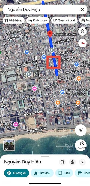 bán nhà đường nguyễn duy hiệu song song nguyễn văn thoại - 175m2 ngang 7m - sát biển mỹ khê