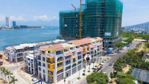 căn góc shophouse 3 tầng ngang 9.7m nhìn thẳng bến du thuyền sông hàn ck 11% - sở hữu lâu dài